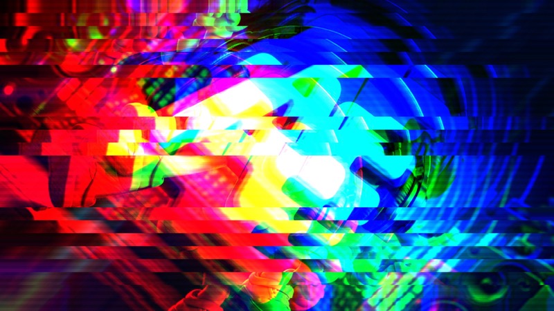 Melt preset: the frame smearing and tearing into color